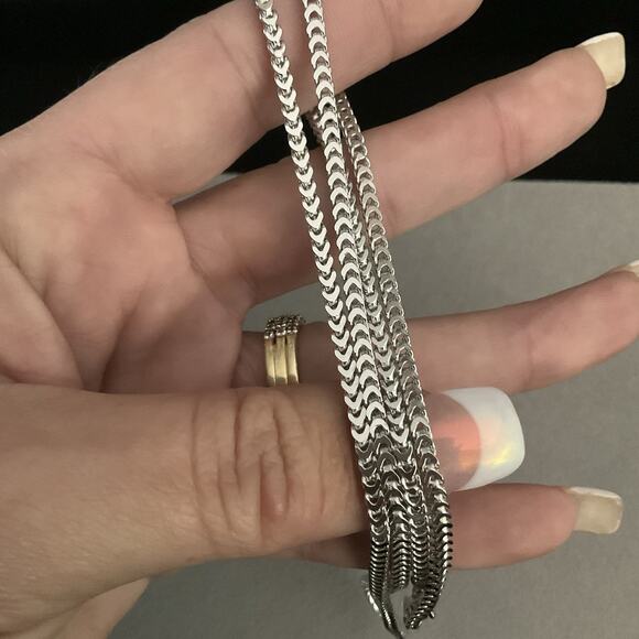 NEW- Solid 2.5mm Sterling Silver Men's/Women's Franco Link Chain 24” - Item#777 - Picture 8 of 10